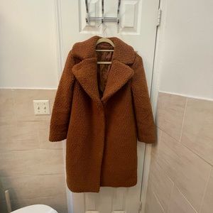 & Other Stories Faux Shearling Teddy Coat